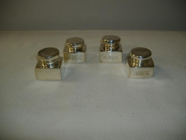 Picture 043.jpg - 2 Pr. B&M Sterling Silver Salt & Pepper Shakers